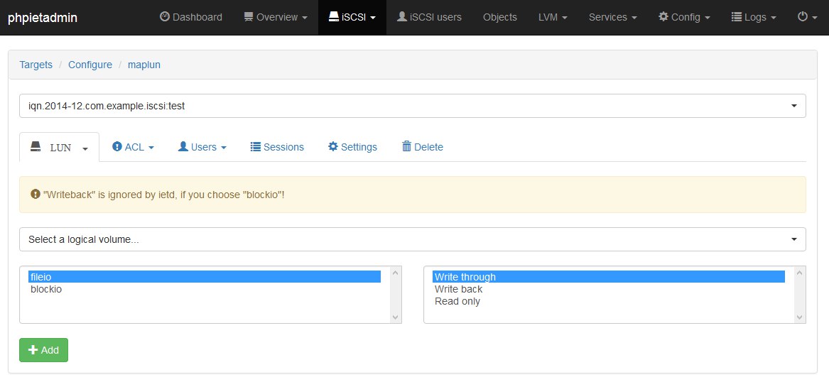 Storage com LVM e iSCSI Storage com LVM e iSCSI